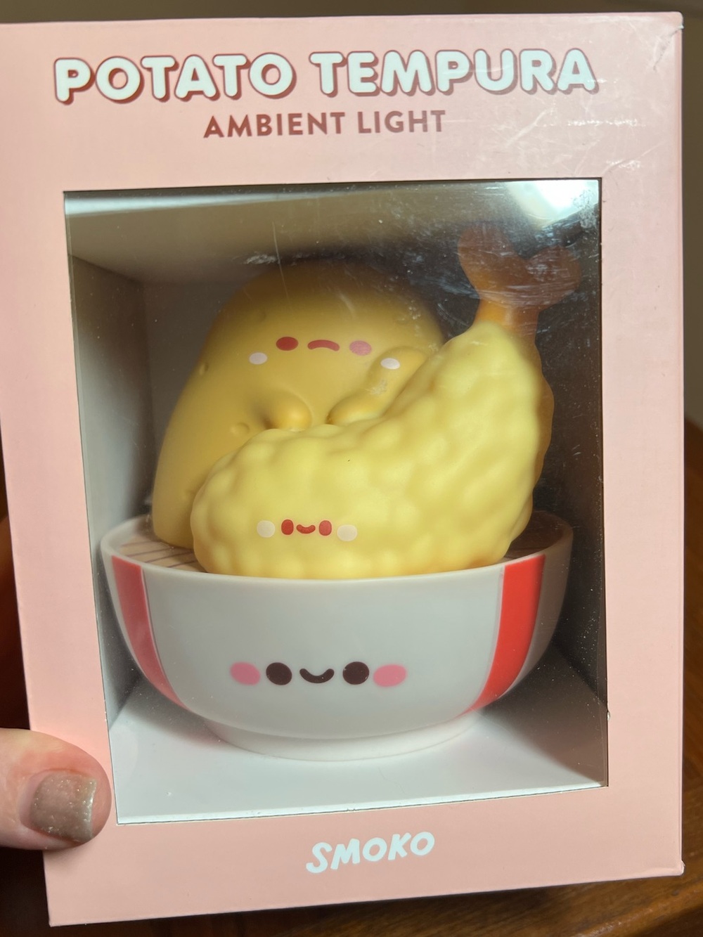 SMOKO Potato Tempura Ambient Light Kawaii Night Light Cute Lamp NIB
